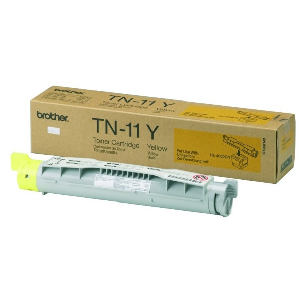 Brother TN-11Y toner geel (origineel) TN11Y 029610 - 1