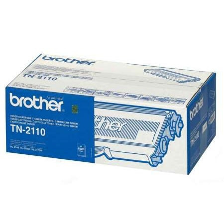 Brother TN-2110 toner zwart (origineel) TN2110 029395 - 1
