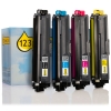 Brother TN-241/245 aanbieding: BK / C / M / Y zwart + 3 kleuren hoge capaciteit (123inkt huismerk)
