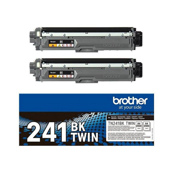 Brother TN-241BK toner zwart dubbelpak (origineel) TN241BKTWIN 051326 - 1