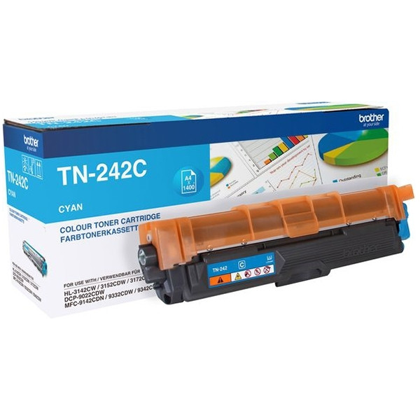 Brother TN-242C toner cyaan (origineel) TN242C 905076 - 1