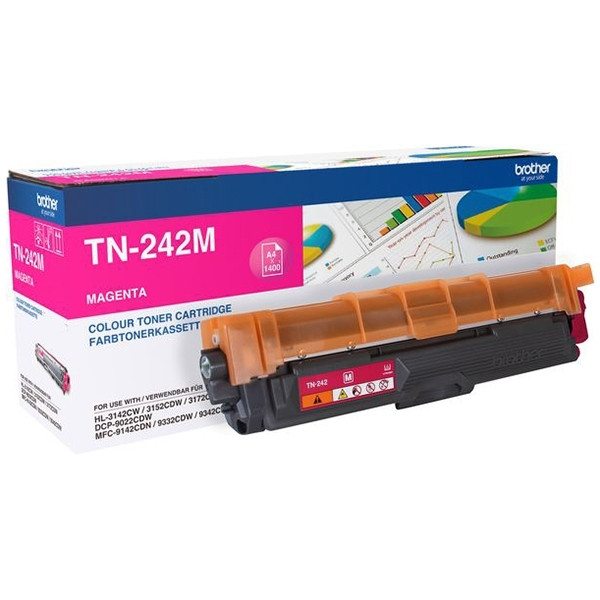 Brother TN-242M toner magenta (origineel) 051064 - 1