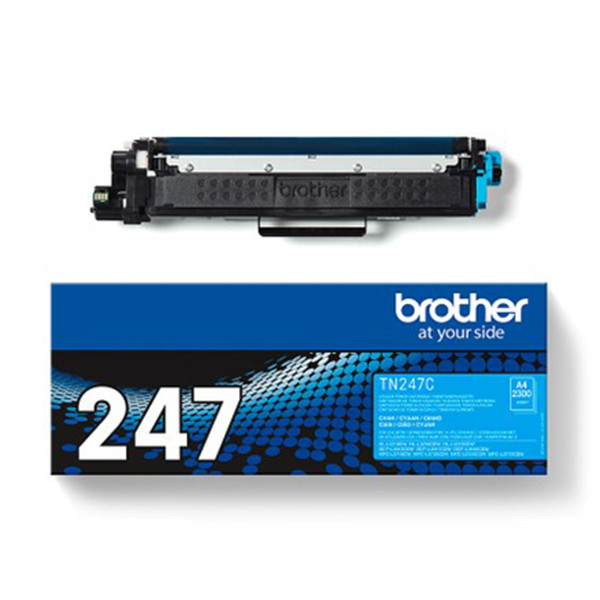 Brother TN-247C toner cyaan hoge capaciteit (origineel) TN247C 051178 - 1