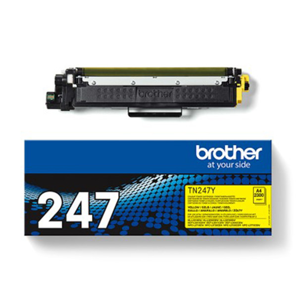 Brother TN-247Y toner geel hoge capaciteit (origineel) TN247Y 051182 - 1