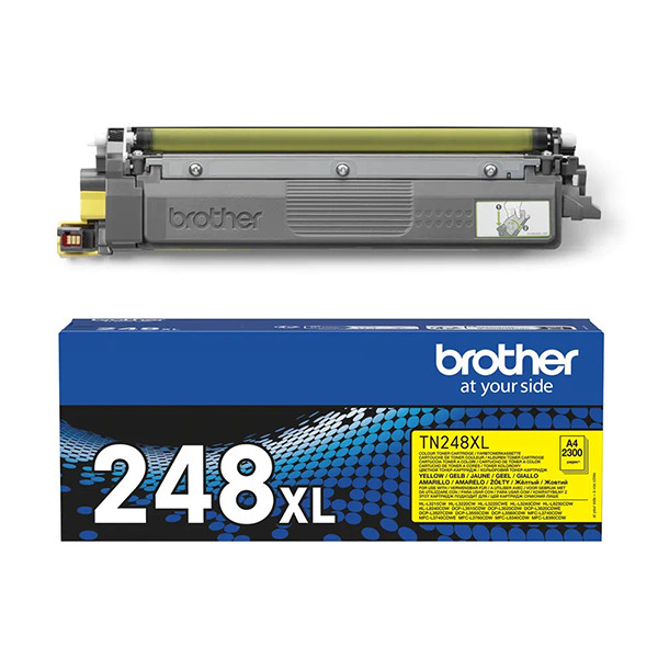 Brother TN-248XL Y toner geel hoge capaciteit (origineel) TN248XLY 051426 - 1