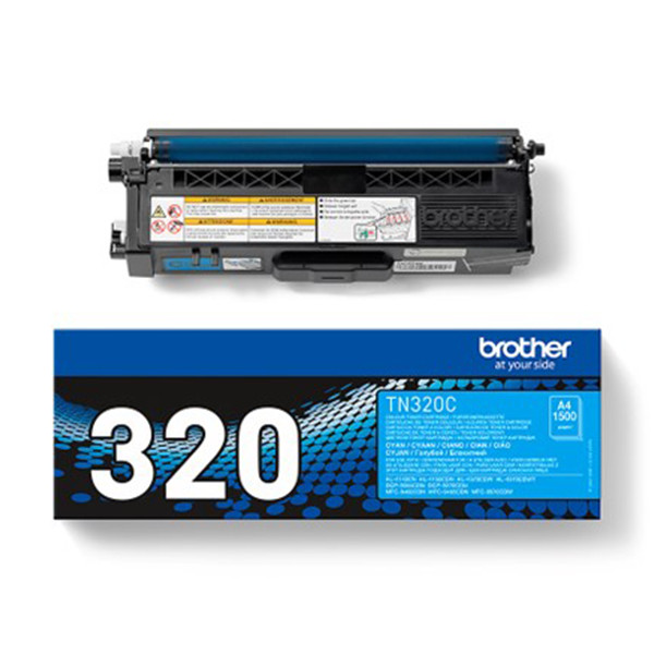 Brother TN-320C toner cyaan (origineel) TN320C 029188 - 1