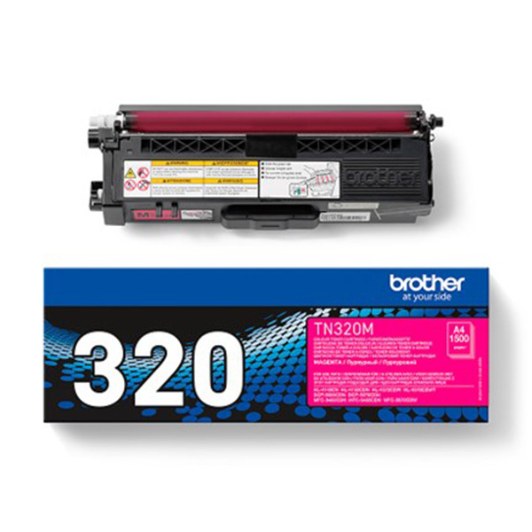 Brother TN-320M toner magenta (origineel) TN320M 029190 - 1