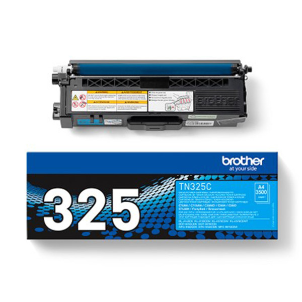 Brother TN-325C toner cyaan hoge capaciteit (origineel) TN325C 029196 - 1