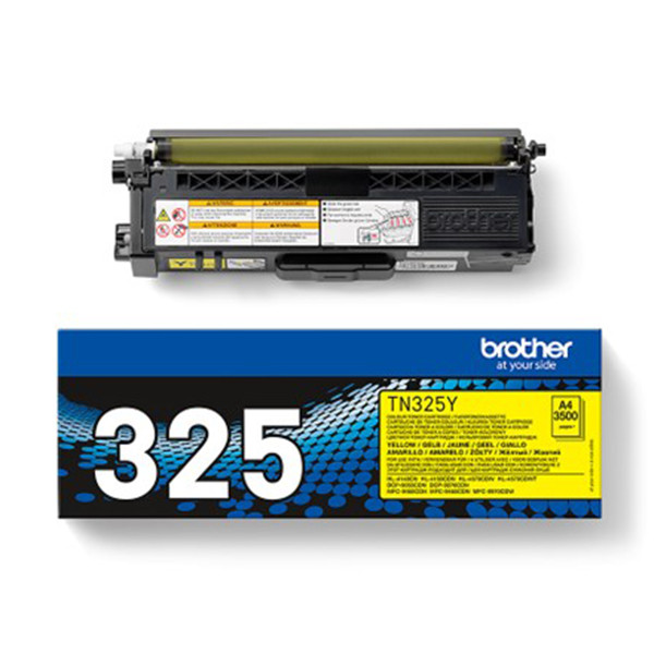 Brother TN-325Y toner geel hoge capaciteit (origineel) TN325Y 029200 - 1