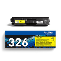 Brother TN-326Y toner geel hoge capaciteit (origineel) TN326Y 051028