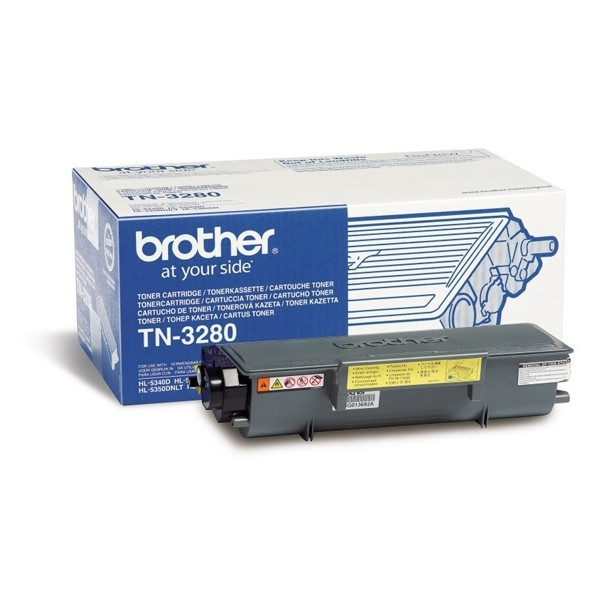 Brother TN-3280 toner zwart hoge capaciteit (origineel) TN3280 029234 - 1