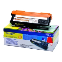 Brother TN-328Y toner geel extra hoge capaciteit (origineel) 029208