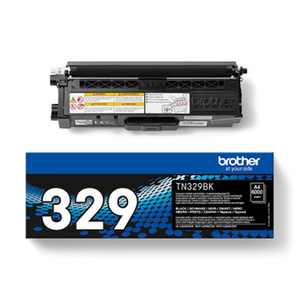 Brother TN-329BK toner zwart extra hoge capaciteit (origineel) TN-329BK 051036 - 1