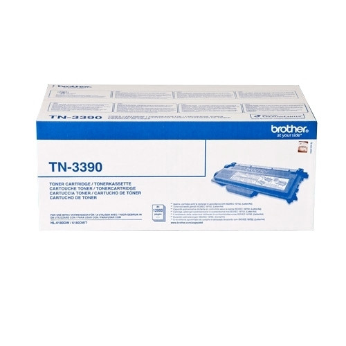 Brother TN-3390 toner zwart extra hoge capaciteit (origineel) 029415 - 1