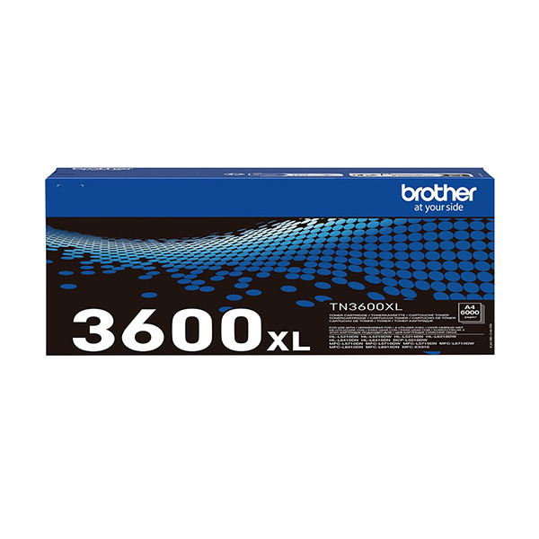 Brother TN-3600XL toner zwart hoge capaciteit (origineel) TN3600XL 051404 - 1