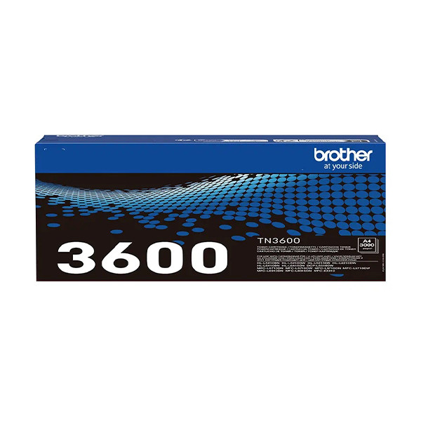 Brother TN-3600 toner zwart (origineel) TN3600 051402 - 1