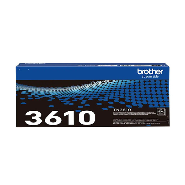 Brother TN-3610 toner zwart (origineel) TN3610 051408 - 1