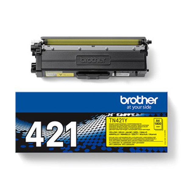 Brother TN-421Y toner geel (origineel) TN421Y 902833 - 1