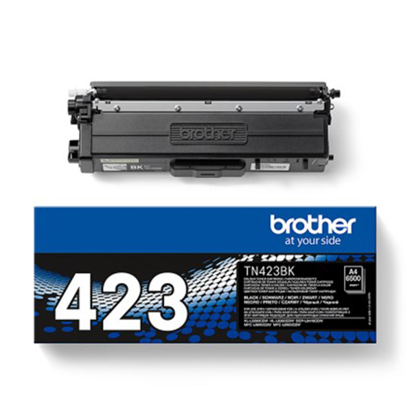 Brother TN-423BK toner zwart hoge capaciteit (origineel) TN423BK 903684 - 1
