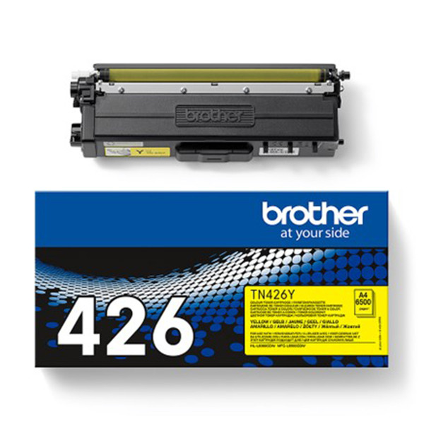 Brother TN-426Y toner geel extra hoge capaciteit (origineel) TN426Y 051132 - 1