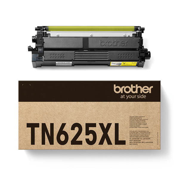 Brother TN-625XL Y toner geel hoge capaciteit (origineel) 051554 - 1