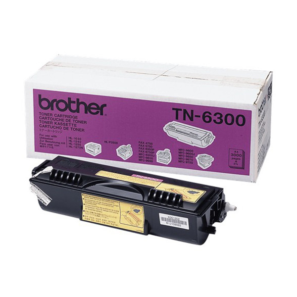 Brother TN-6300 toner zwart (origineel) 029650 - 1