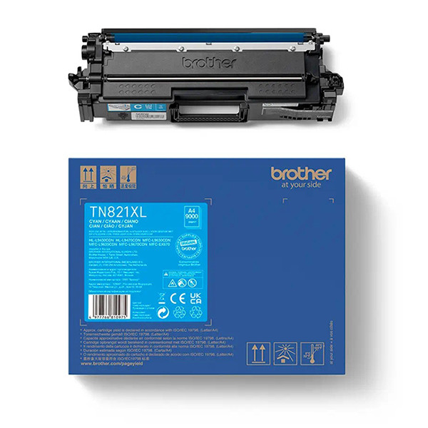 Brother TN-821XL C toner cyaan hoge capaciteit (origineel) TN821XLC 051372 - 1