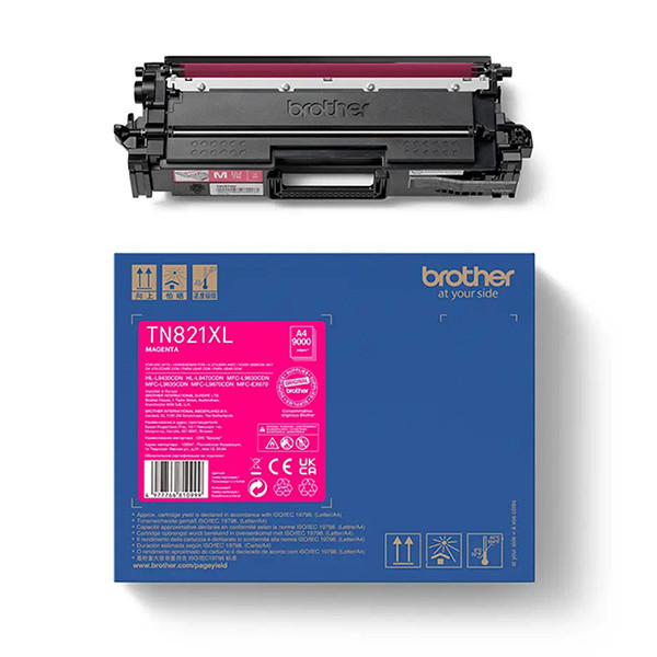 Brother TN-821XL M toner magenta hoge capaciteit (origineel) TN821XLM 051374 - 1