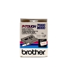 Brother TX-232 'extreme' tape rood op wit, glanzend 12 mm (origineel) TX232 080236