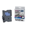 Brother TX-233 'extreme' tape blauw op wit, glanzend 12 mm (origineel) TX233 080238