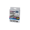 Brother TX-611 'extreme' tape zwart op geel, glanzend 6 mm (origineel) 080270 - 1