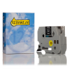 Brother TZe-345 tape wit op zwart 18 mm (123inkt huismerk) TZe345C 080467