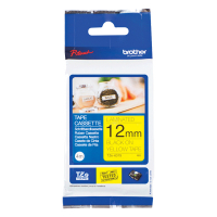 Brother TZe-631S tape zwart op geel 12 mm (origineel) TZe-631S 080552