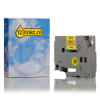 Brother TZe-C31 tape zwart op fluorescerend geel 12 mm (123inkt huismerk) TZeC31C 080653