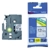 Brother TZe-MPSL31 tape zwart op zilver kant patroon 12 mm (origineel) 080868 - 1