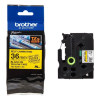 Brother TZe-SL661 zelflaminerend tape zwart op geel 36 mm (origineel)