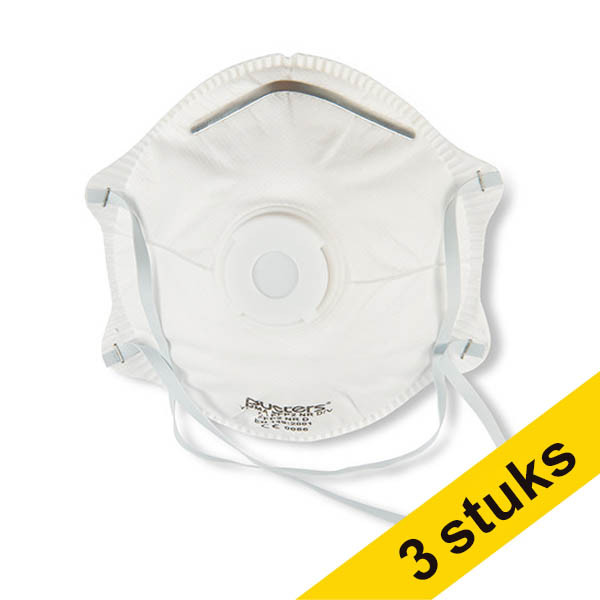 Aanbieding: 3x Busters Yuma stofmasker FFP2 NR D V (2 stuks) SBU00084 - 1