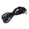 C5 EU-kabel voor netstroom (1,8 meter, Haaks, 123accu huismerk)