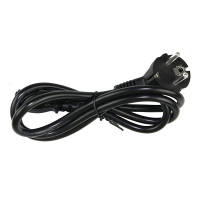 C5 EU-kabel voor netstroom (3 meter, Haaks, 123accu huismerk)