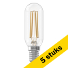 Aanbieding: 5x Calex E14 led-lamp buis helder dimbaar 4.5W (40W) LCA00784 - 1