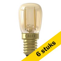 Aanbieding: 6x Calex E14 filament led-lamp schakelbord goud 1.5W (15W)