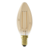 Calex E14 filament led-lamp kaars goud dimbaar 3.5W (25W) LCA00685 - 1