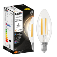Calex E14 smart lamp kaars B35 helder WiFi (Tuya) LCA01152