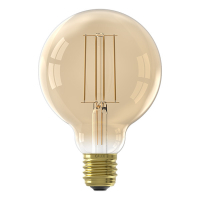 Calex E27 filament led-lamp globe G95 goud dimbaar 4.5W (40W) 1101002800 LCA00719