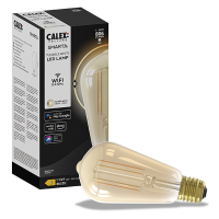 Calex E27 smart lamp edison ST64 goud WiFi (Tuya) LCA00420