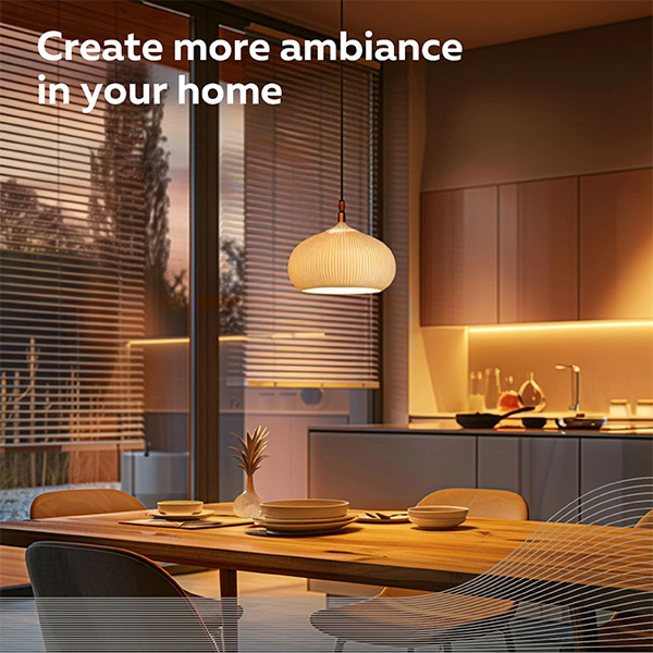 Calex E27 smart lamp globe G95 goud WiFi (Tuya) LCA01194 - 4