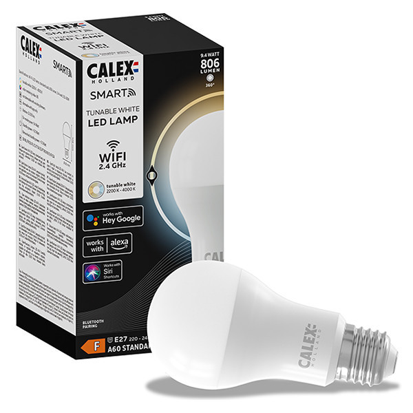 Calex E27 smart lamp peer A60 WiFi (Tuya) LCA00447 - 1