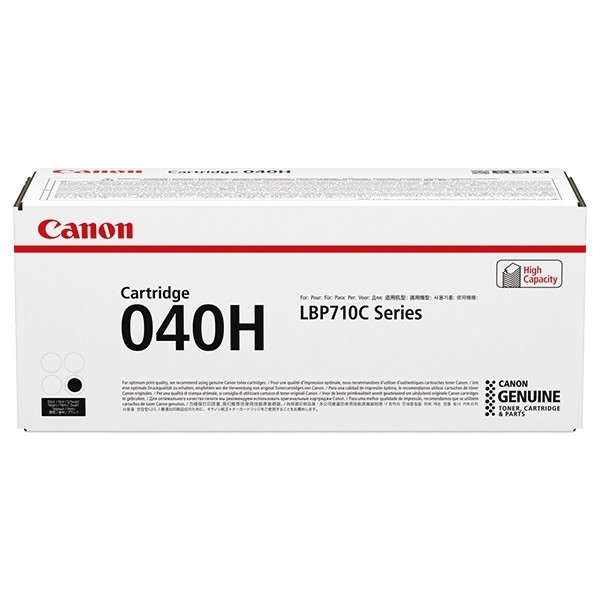 Canon 040H BK toner zwart hoge capaciteit (origineel) 0461C001 903312 - 1