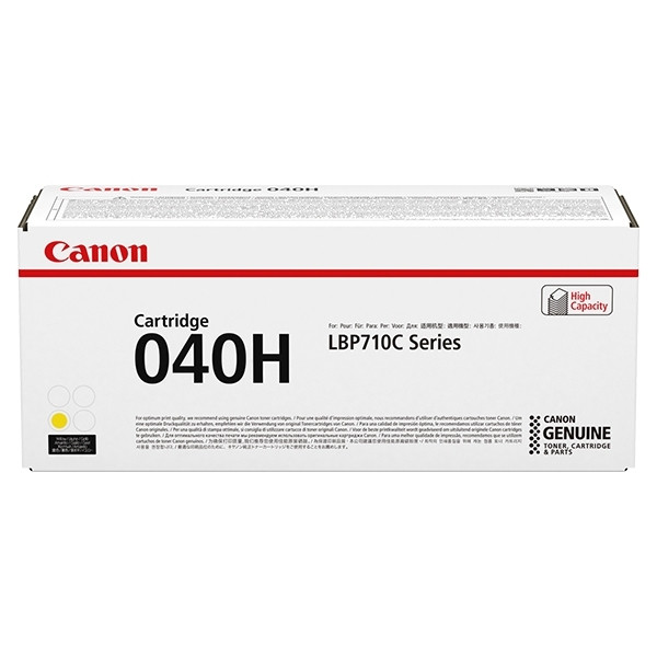 Canon 040H Y toner geel hoge capaciteit (origineel) 0455C001 903314 - 1