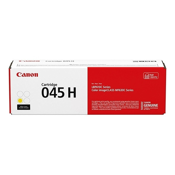 Canon 045H toner geel hoge capaciteit (origineel) 1243C002 017418 - 1